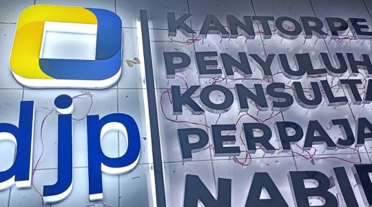 neonbox huruf timbul stainless