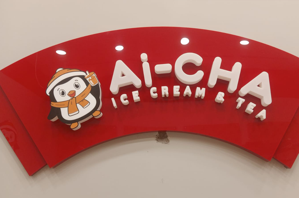 porto huruf timbul aicha